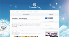 Desktop Screenshot of domainingdiva.com